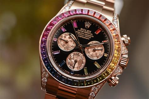 rolex daytona oro da muro|rolex daytona rainbow prezzo.